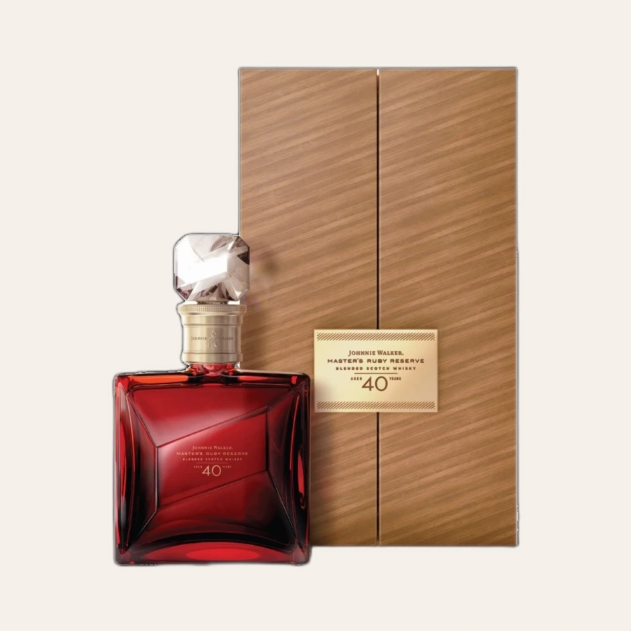 Rượu Whisky Johnnie Walker 40 Year Old Master's Ruby Reserve