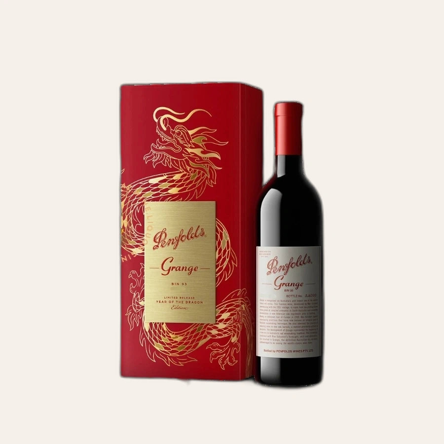 Rượu Vang Đỏ Úc Penfolds Grange Bin 95 Hộp Quà Tết 2025