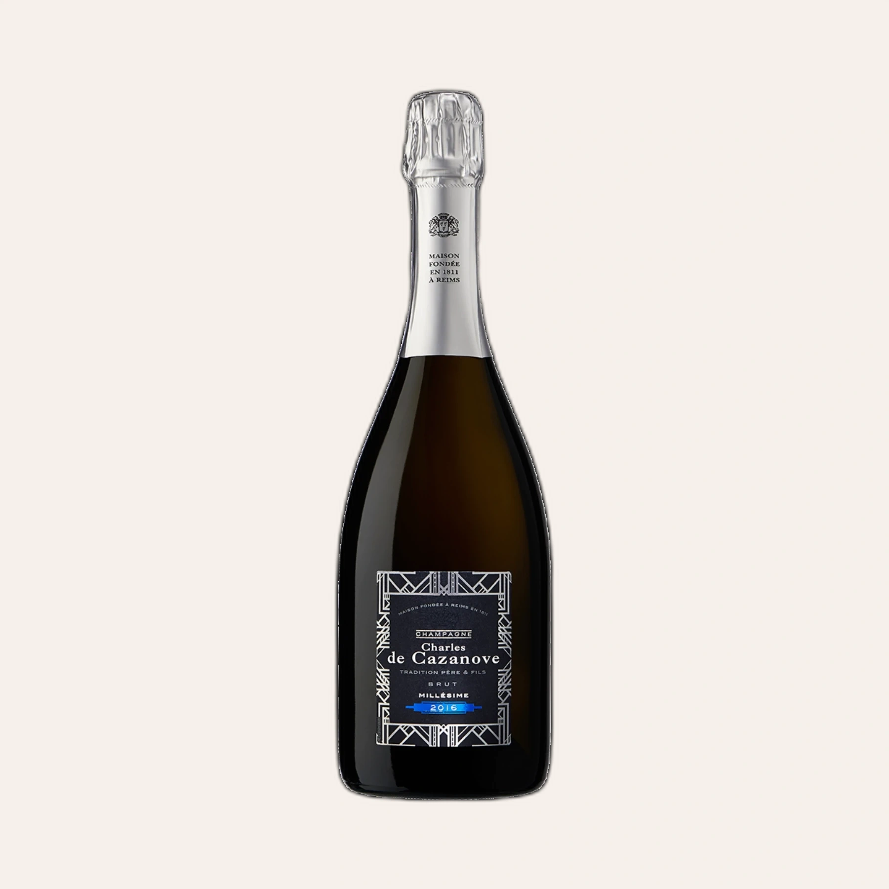 Rượu Champagne Pháp Champagne Charles de Cazanove Vintage 2016