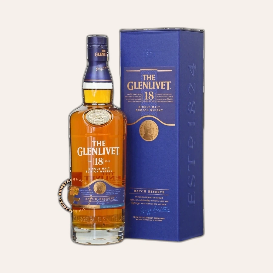 Rượu Whisky Glenlivet 18 Year Old UK