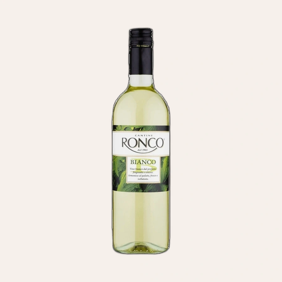 Rượu Vang Trắng Ý Ronco Sicilia Bianco