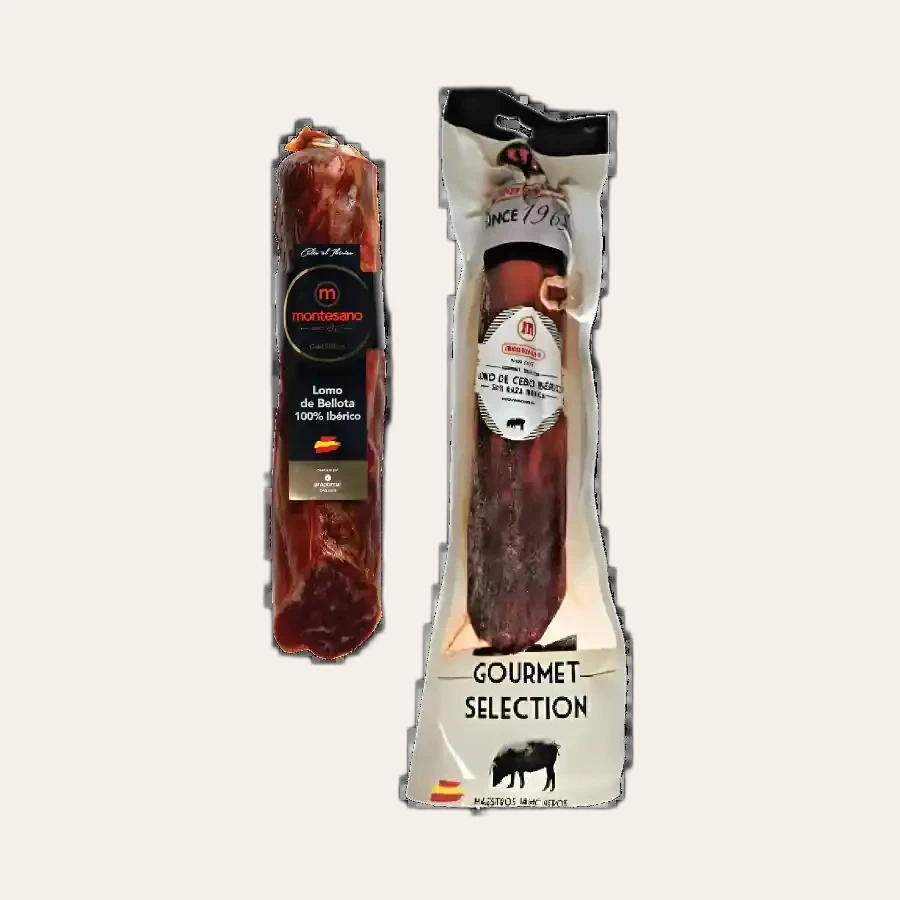 Thăn Lưng Heo Đen Montesano Lomo Bellota 100% Iberico Thuần Chủng