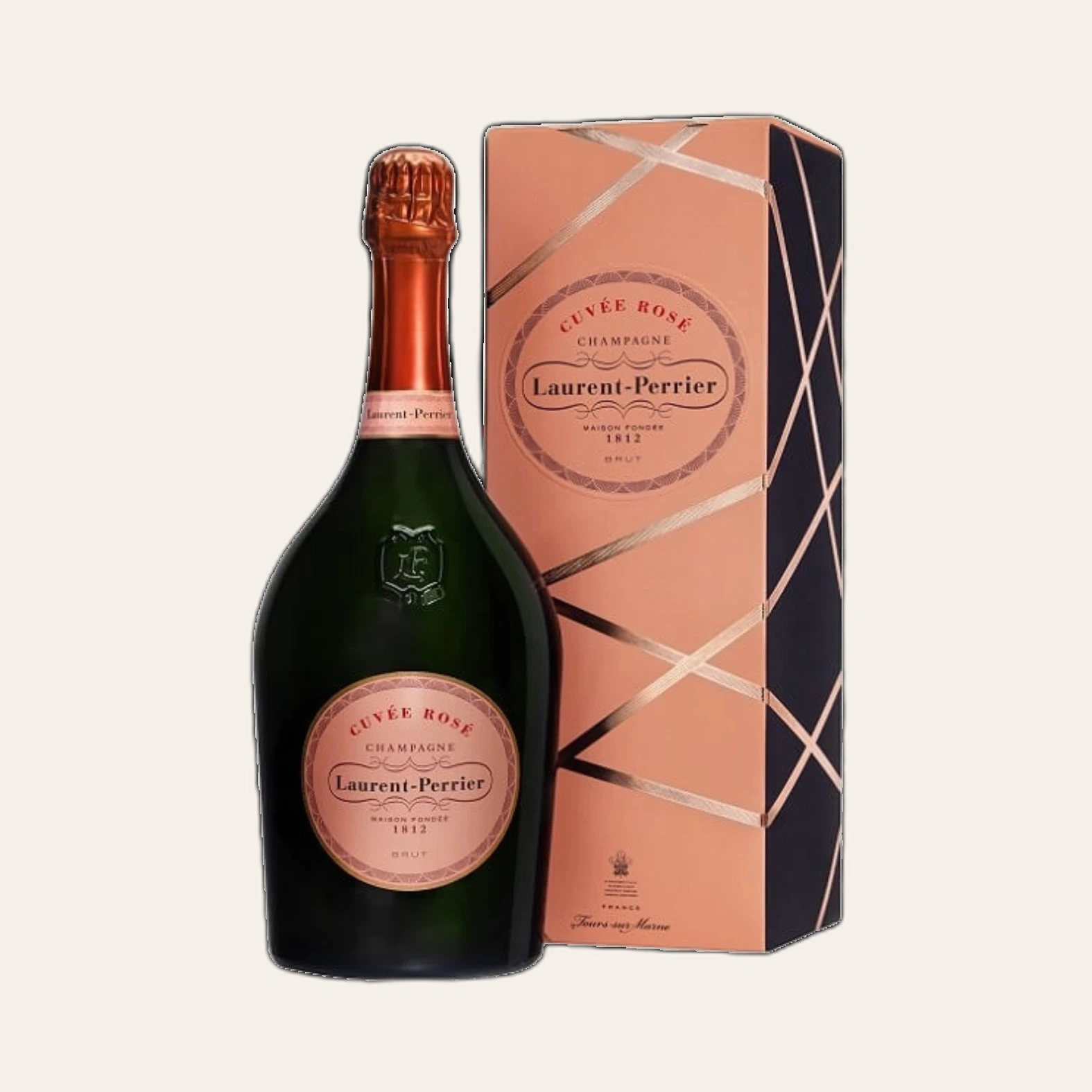 Rượu Champagne Pháp Laurent Perrier Cuvee Rose 1.5L Kèm Hộp