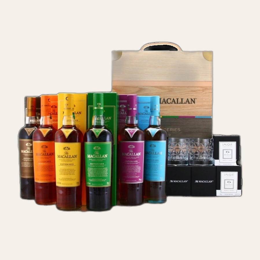Rượu Whisky Macallan Edition No.1-6 Full Collection With Case