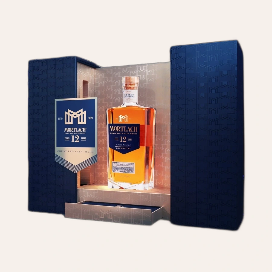 Rượu Whisky Mortlach 12 Year Old Hộp Quà Tết 2026