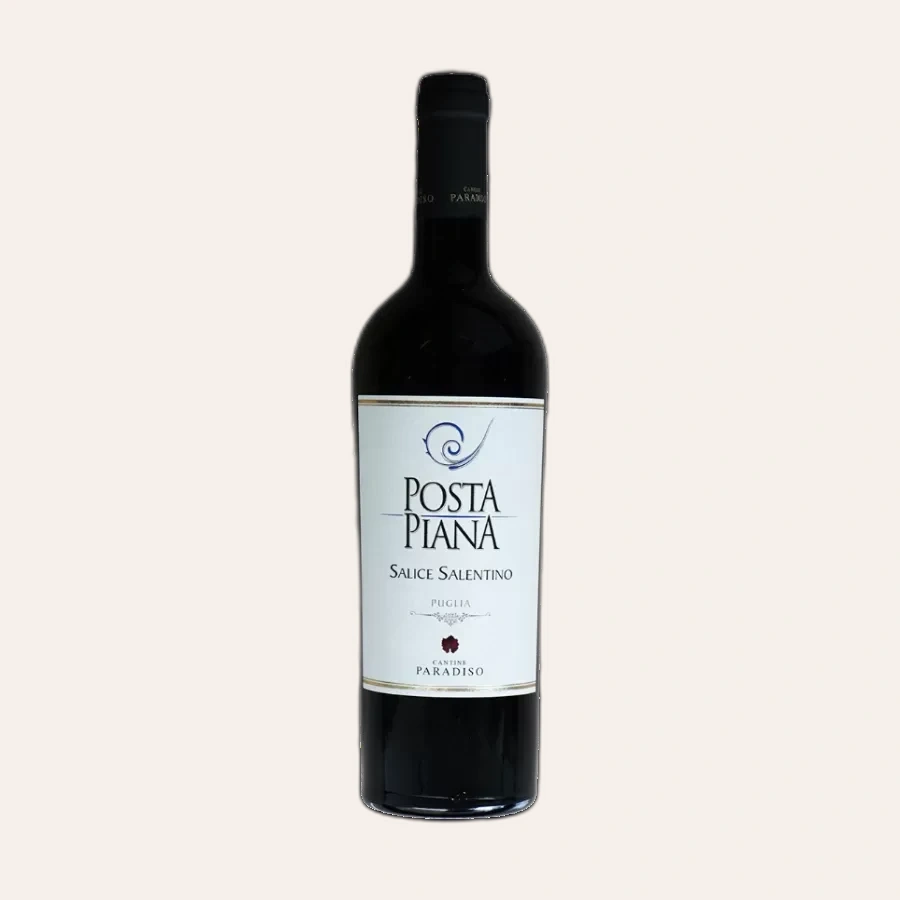 Rượu Vang Đỏ Ý Cantine Paradiso Posta Piana Salice Salentino
