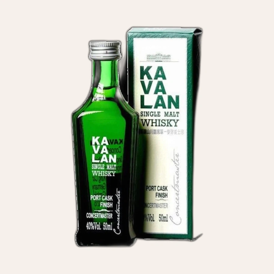 Rượu Whisky Kavalan Concertmaster Port Cask Finish 50ml