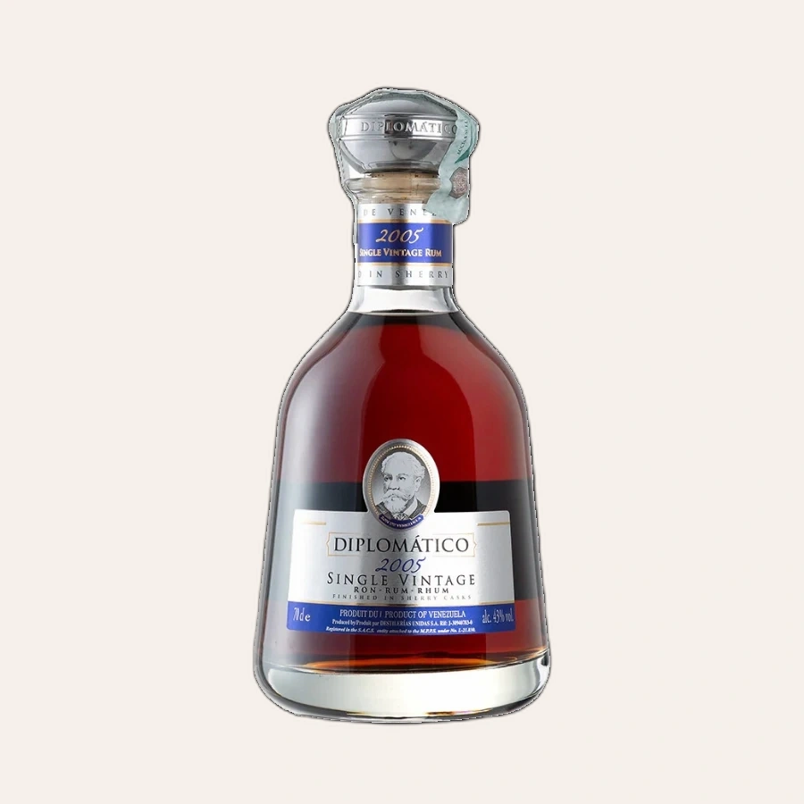 Rượu Rum Venezuela Diplomatico Single Vintage 2005