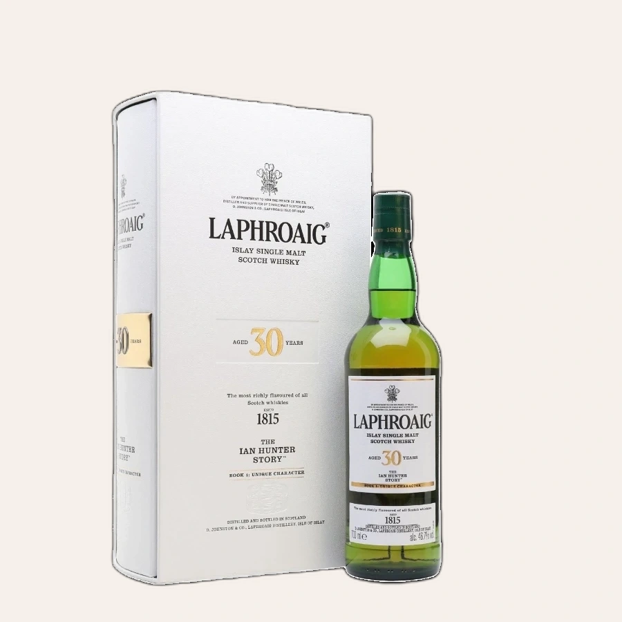 Rượu Whisky Laphroaig 30 Year Old - The Ian Hunter Story