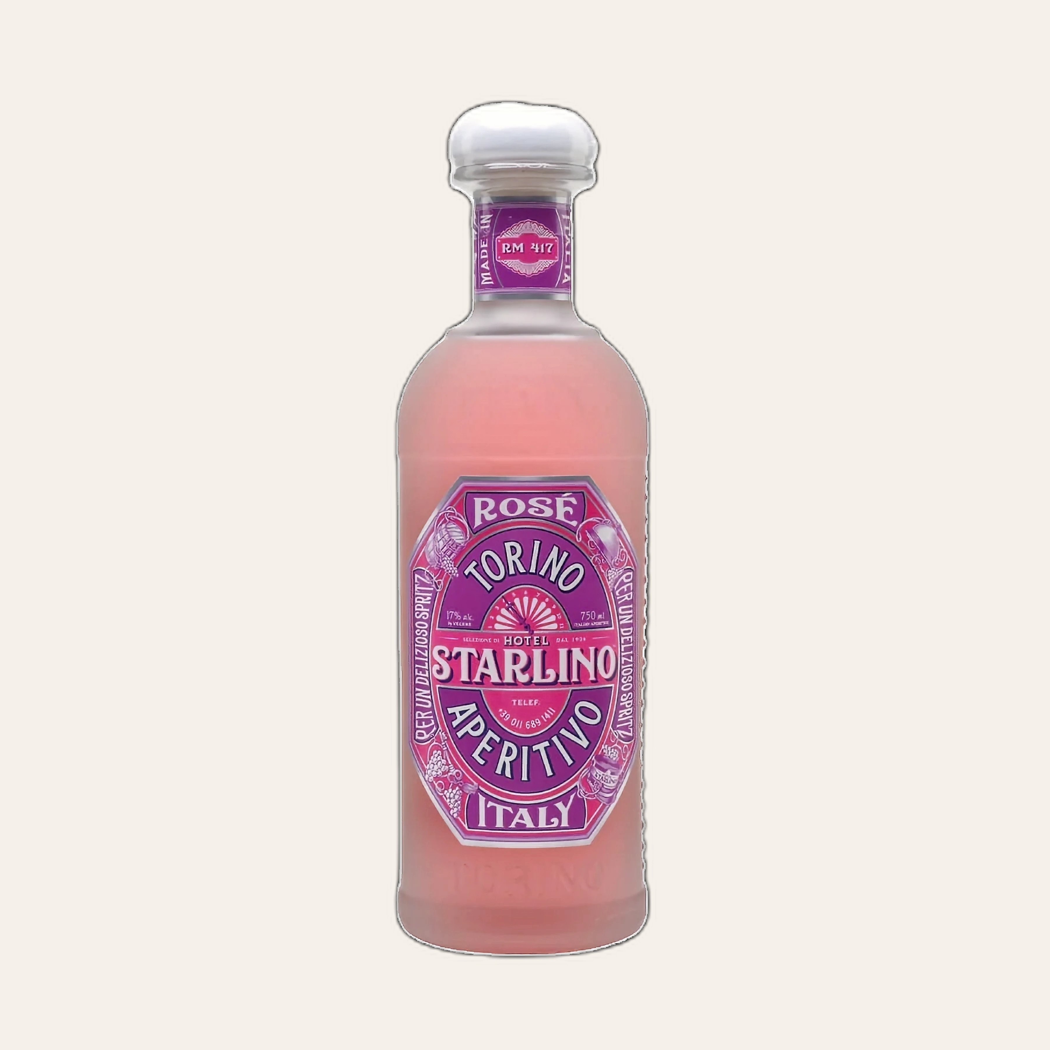 Rượu Vermouth Ý Hotel Starlino Rose Aperitivo