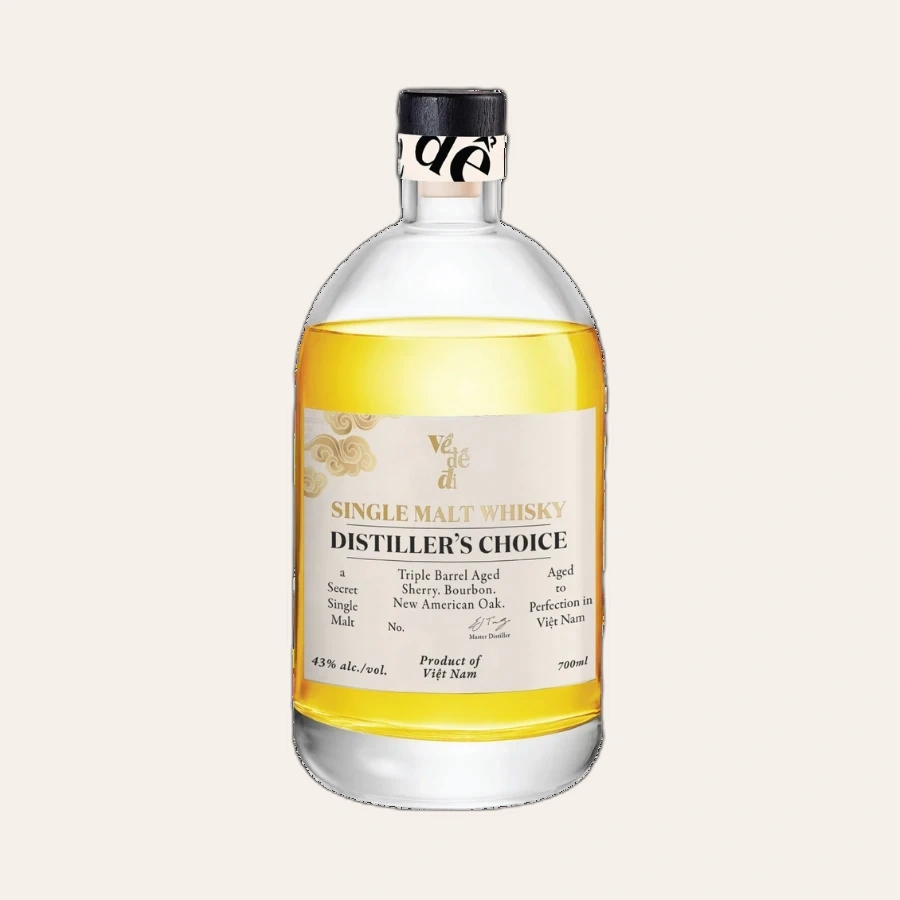 Rượu Whisky Việt Nam Ve De Di Single Malt Whisky Distiller's Choice