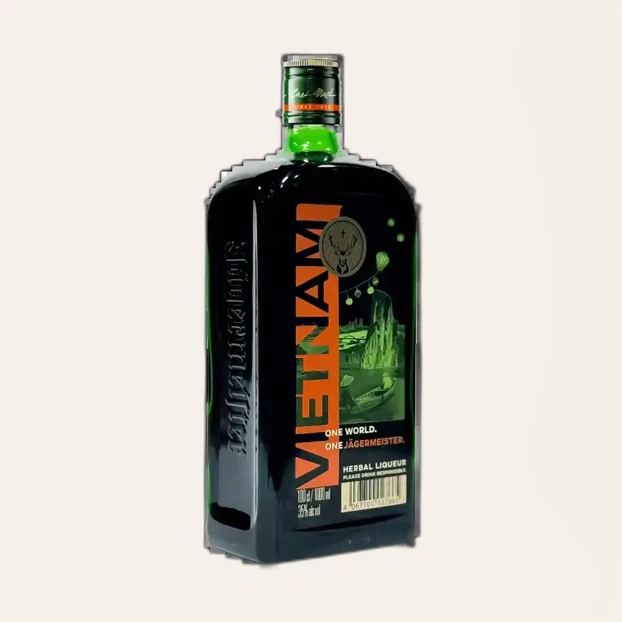 Rượu Liqueur Đức Jagermeister Viet Nam Limited Edition 1000ml