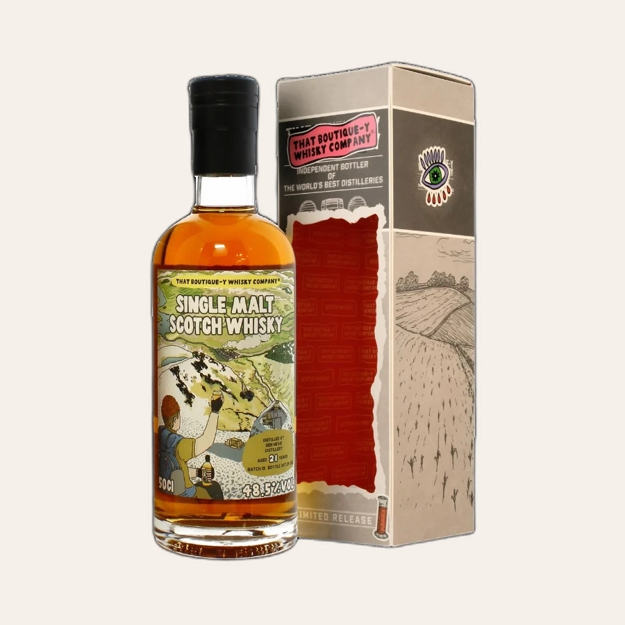 Rượu Whisky Ben Nevis 21 Year Old Single Malt Scotch Whisky Batch 15