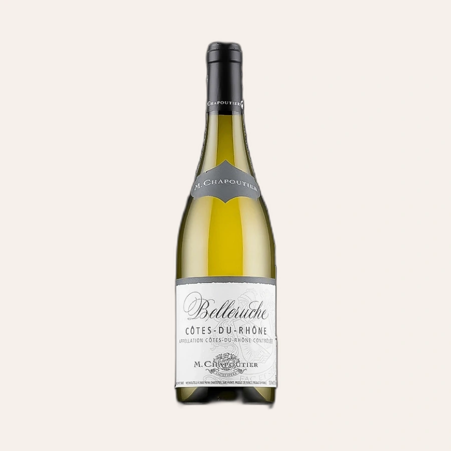 Rượu Vang Trắng Pháp M.Chapoutier Belleruche Cotes Du Rhone White
