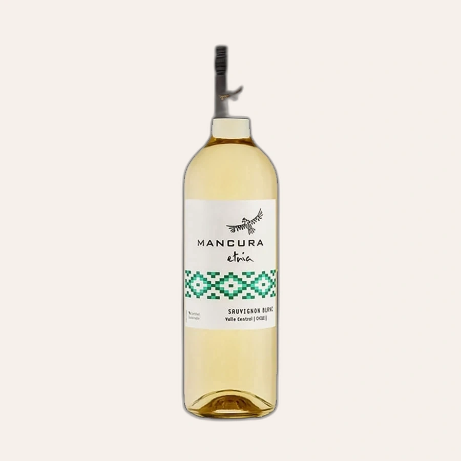 Rượu Vang Trắng Chile Mancura Etnia Sauvignon Blanc Sustainable 375ml