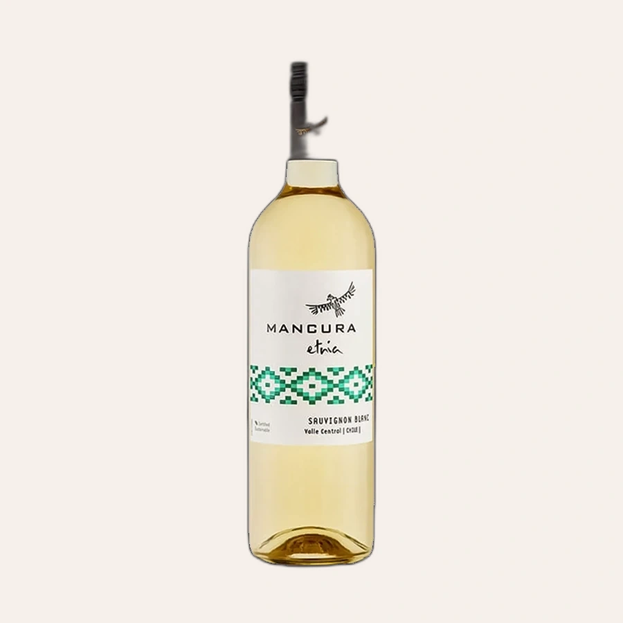 Rượu Vang Trắng Chile Mancura Etnia Sauvignon Blanc Sustainable 750ml