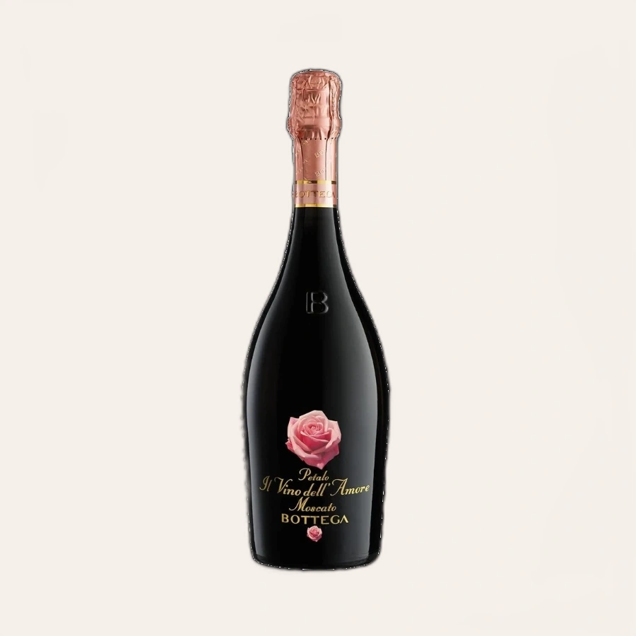 Rượu Sparkling Ý Bottega Vino Dell’Amore Petalo Moscato
