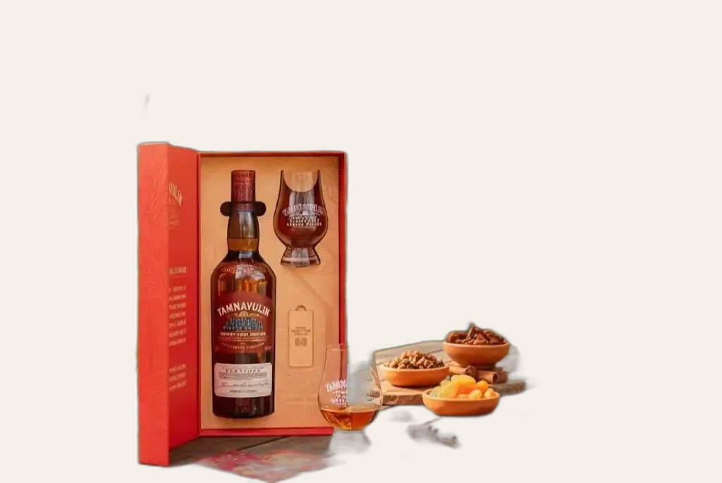 Whisky Tamnavulin Sherry Cask Hộp Quà Tết 2026 Êm Mượt