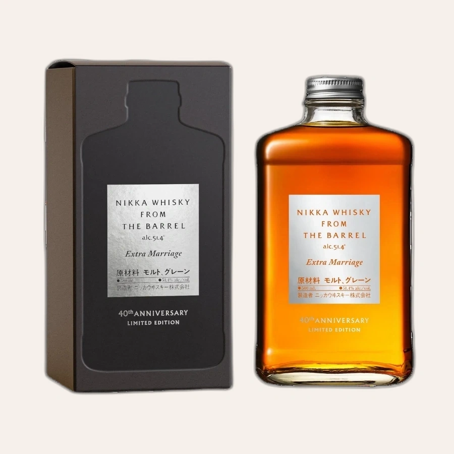 Rượu Whisky Nhật Nikka From The Barrel Extra Marriage 40th Anniversary Limited Edition
