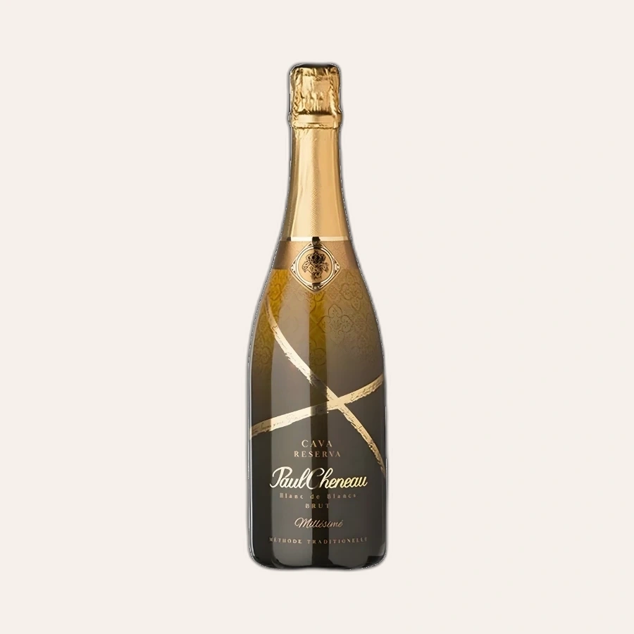 Rượu Sparkling Tây Ban Nha Giro Ribot Cava Brut Reserva Paul Cheneau Millesime