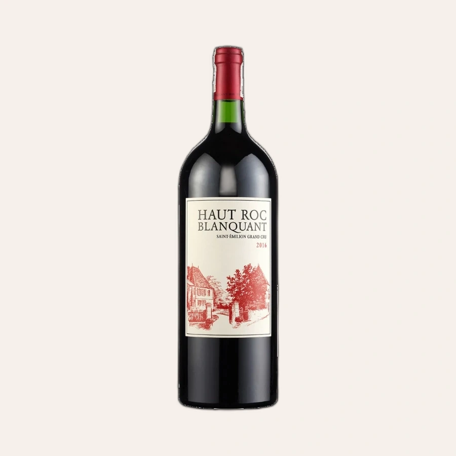 Rượu Vang Đỏ Pháp Haut Roc Blanquant Saint Emilion Grand Cru 1.5L