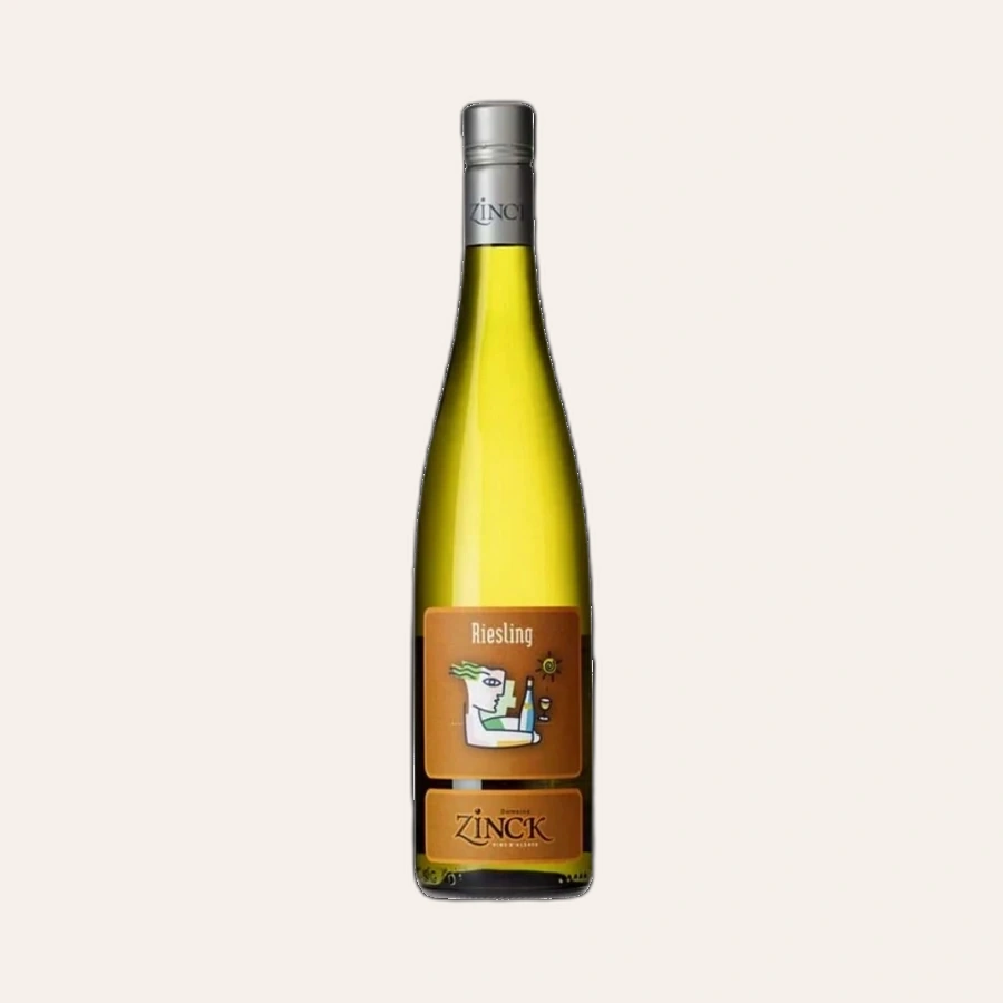 Rượu Vang Trắng Pháp Domaine Zinck Vin D'Alsace Riesling