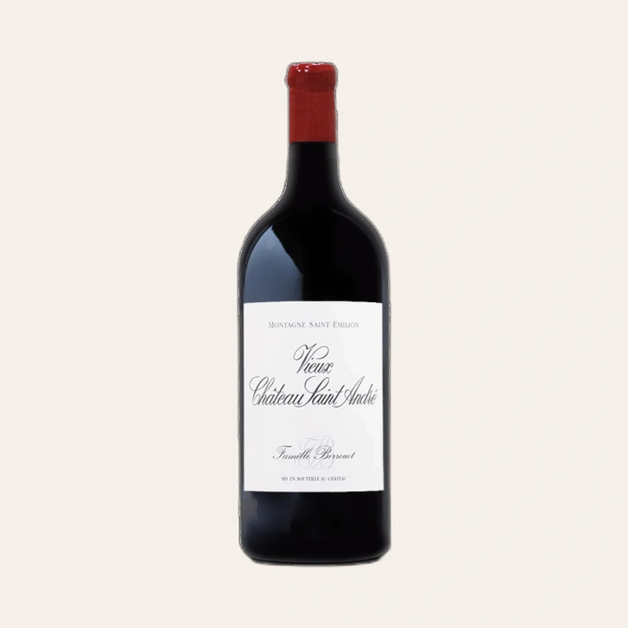 Rượu Vang Đỏ Pháp Vieux Chateau Saint Andre Montagne Saint Emilion 3L 2019