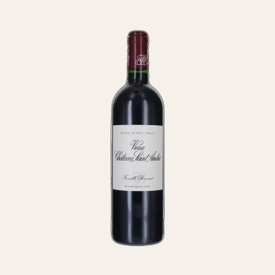 Rượu Vang Đỏ Pháp Vieux Chateau Saint Andre Montagne Saint Emilion 2019