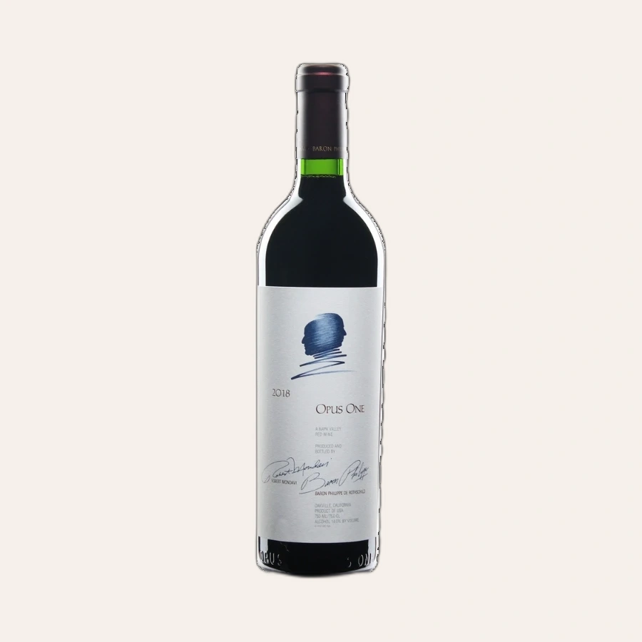 Rượu Vang Đỏ Mỹ Opus One 2018