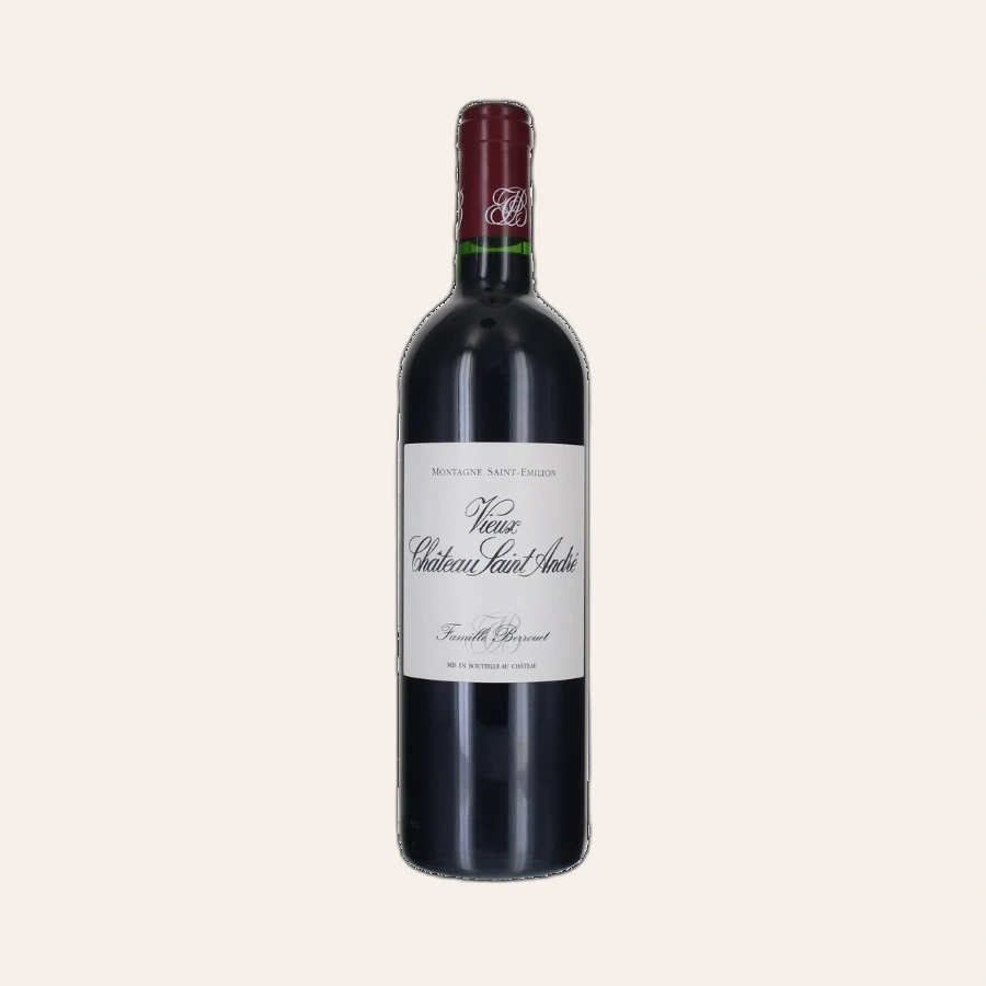 Rượu Vang Đỏ Pháp Vieux Chateau Saint Andre Montagne Saint Emilion 2018