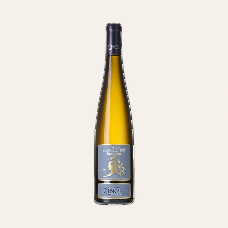 Rượu Vang Trắng Pháp Domaine Zinck Vin D'Alsace Gewurztraminer Grand Cru Eichberg