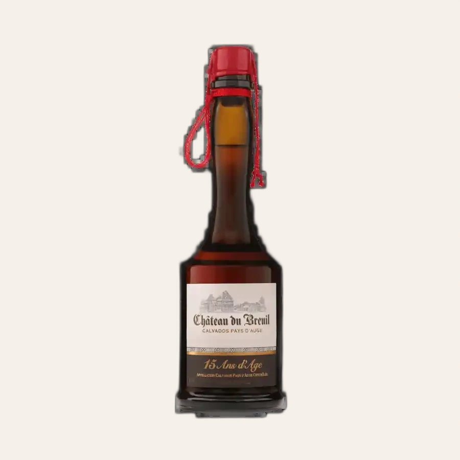Rượu Brandy Pháp Chateau Du Breuil Calvados Pays D’Auge 15 Ans D’Age