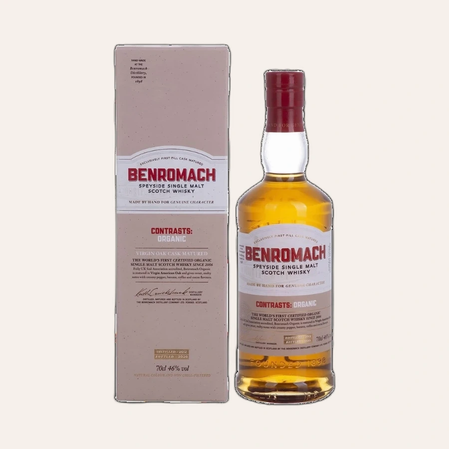 Rượu Whisky Benromach Organic