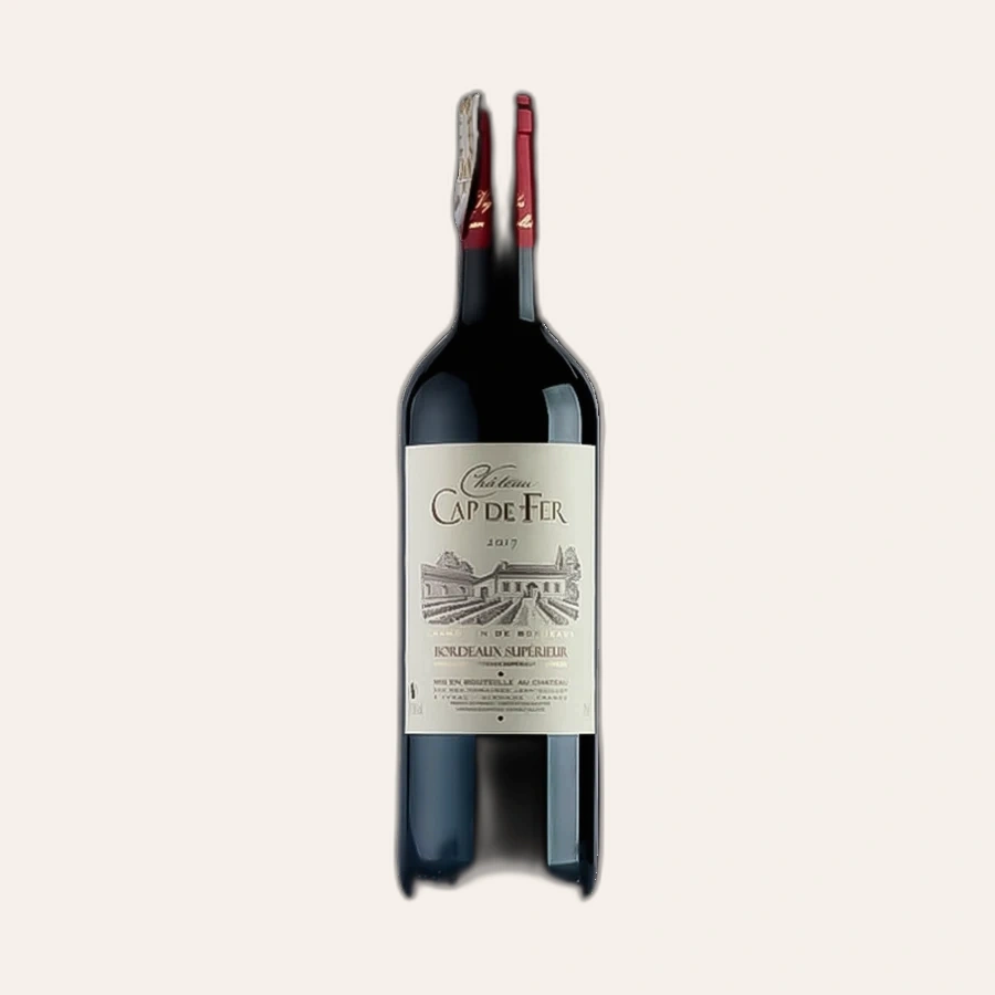 Rượu Vang Đỏ Pháp Chateau Cap de Fer Bordeaux Superieur