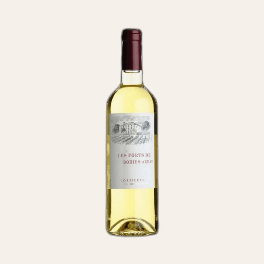 Rượu Vang Trắng Pháp Les Forts De Bories Azeau Corbieres