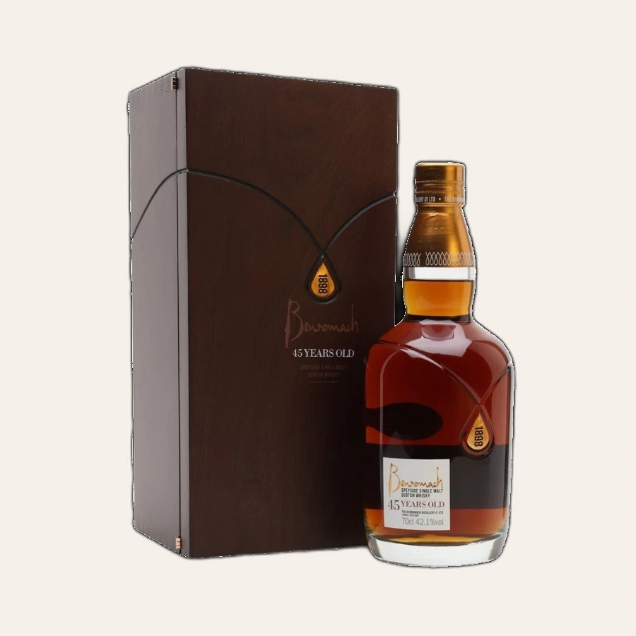 Rượu Whisky Benromach 45 Year Old
