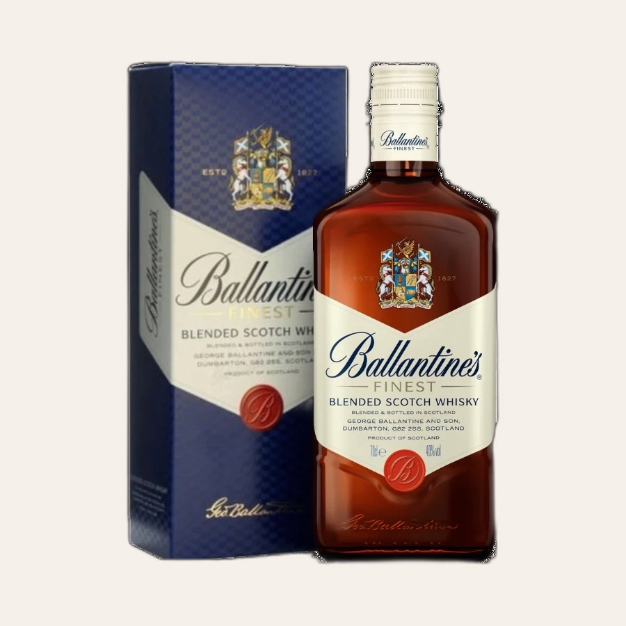 Rượu Whisky Ballantine's Finest Kèm Hộp
