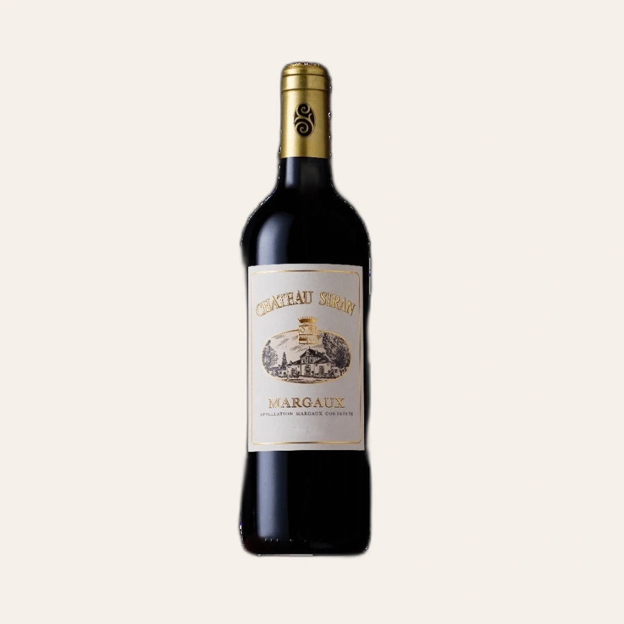 Rượu Vang Đỏ Pháp Chateau Siran Margaux Cru Bourgeois Exceptionnel 2020