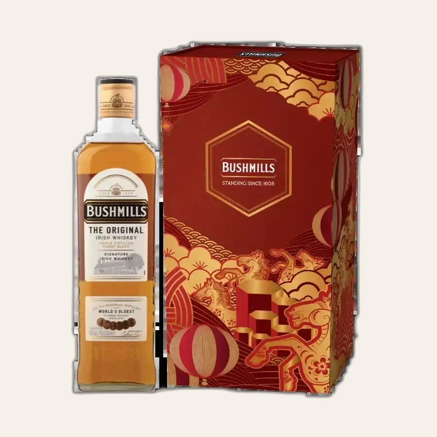 Rượu Whisky Bushmills Original Hộp Quà Tết 2026