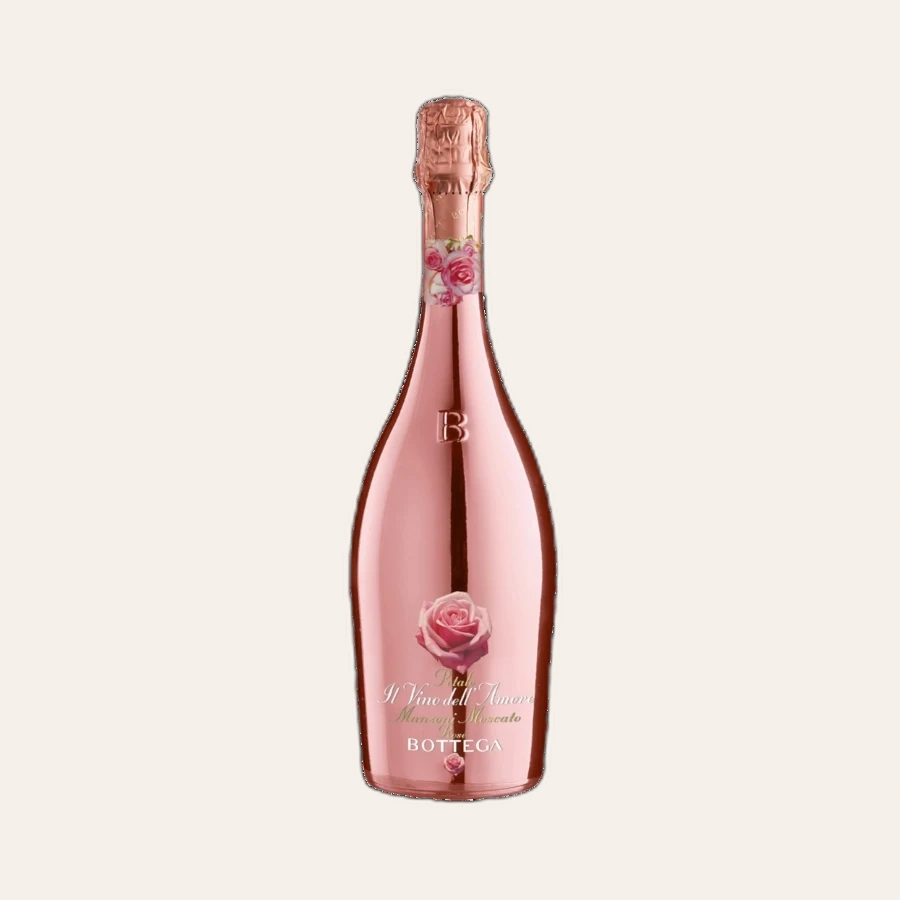 Rượu Sparkling Ý Bottega Vino Dell Amore Rose