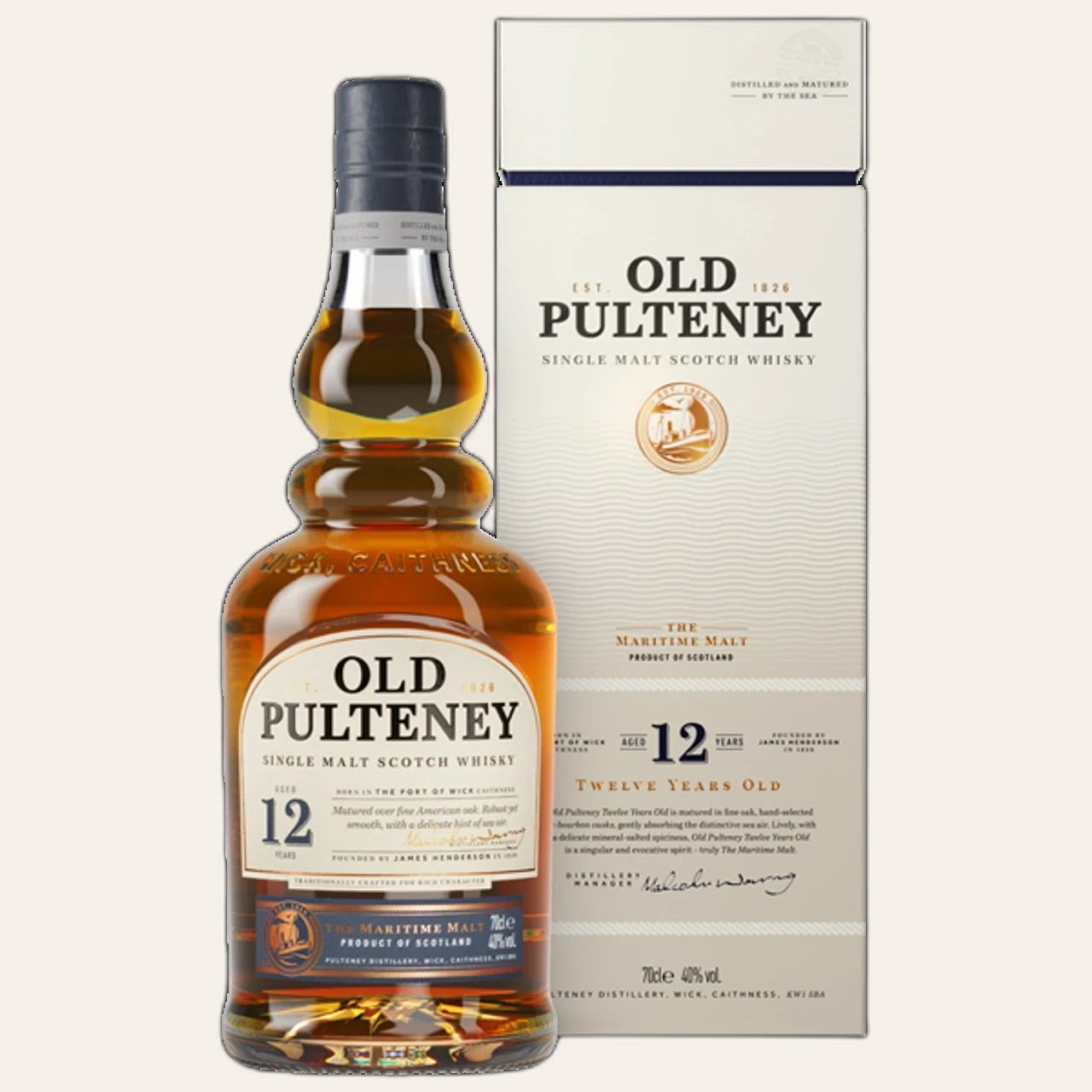 Rượu Whisky Old Pulteney 12 Year Old