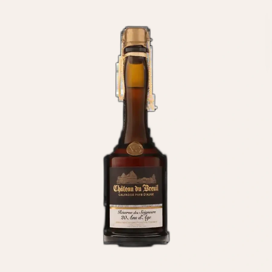 Rượu Brandy Pháp Chateau Du Breuil Calvados Reserve Des Seigneurs 20 Ans D’Age