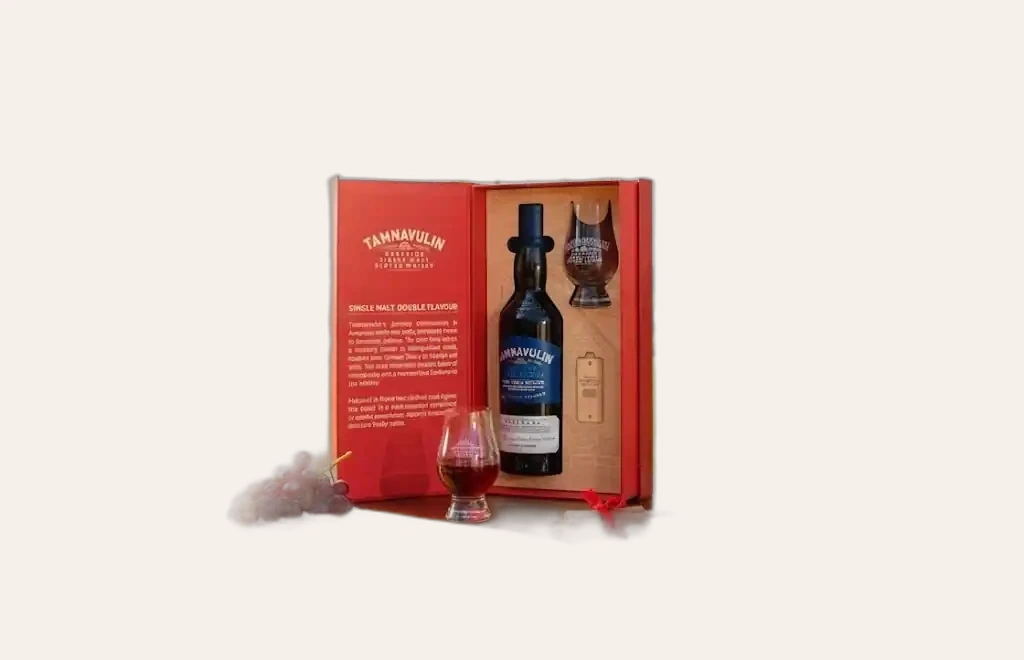 Whisky Tamnavulin Port Cask Hộp Quà Tết 2026 Cân Bằng 