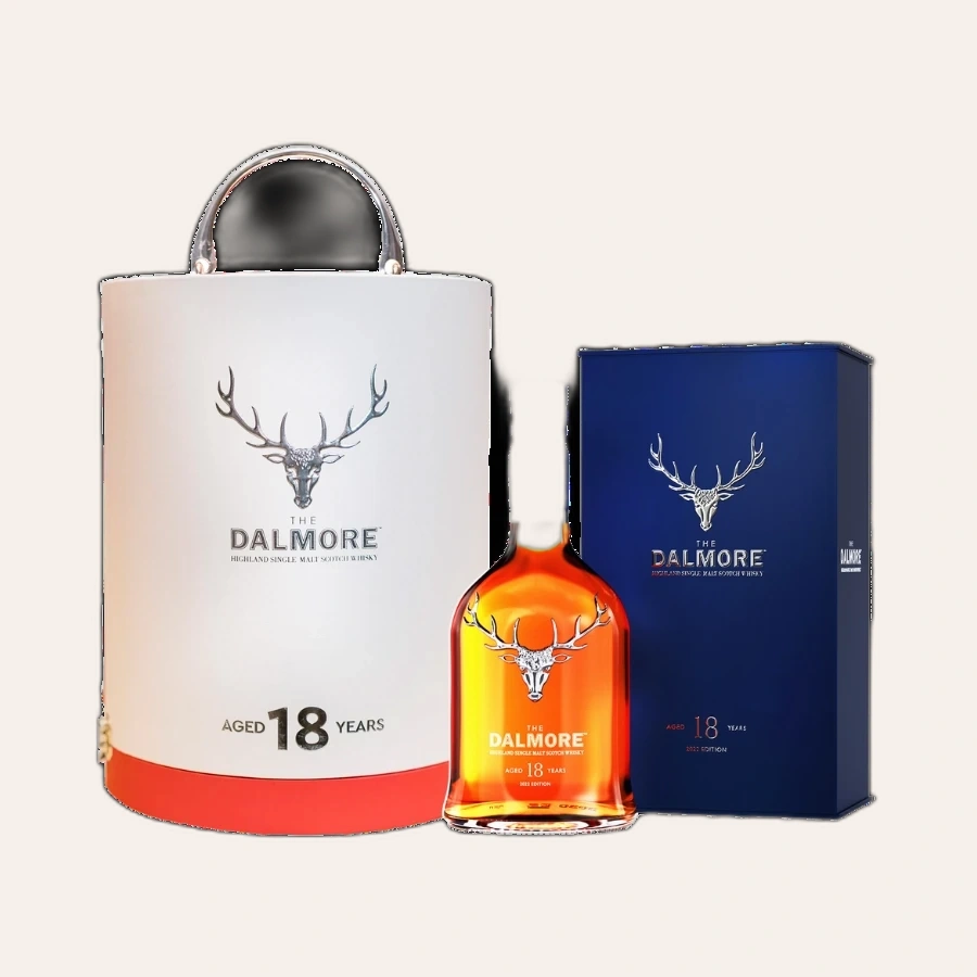 Rượu Whisky Dalmore 18 Year Old Hộp Quà Tết 2026