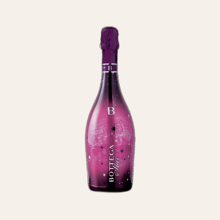 Rượu Sparkling Ý Bottega Stella Millesimato Extra Brut Rosato