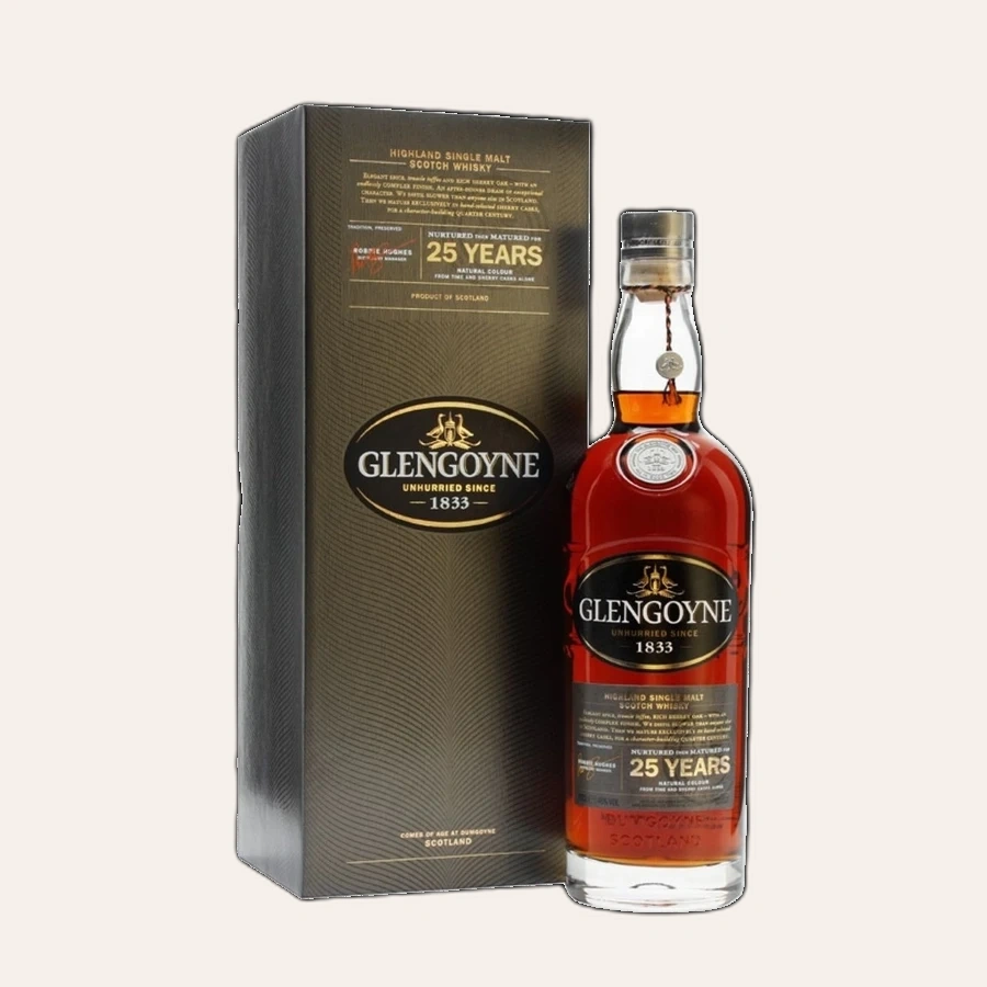 Rượu Whisky Glengoyne 25 Year Old Old Version