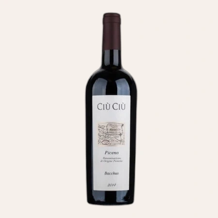 Rượu Vang Đỏ Ý Ciù Ciù Piceno Bacchus