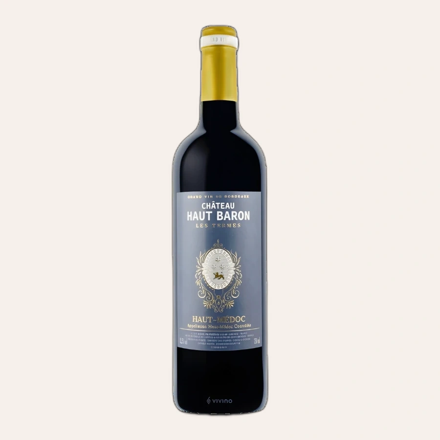 Rượu Vang Đỏ Pháp Chateau Haut Baron Les Termes Haut Medoc