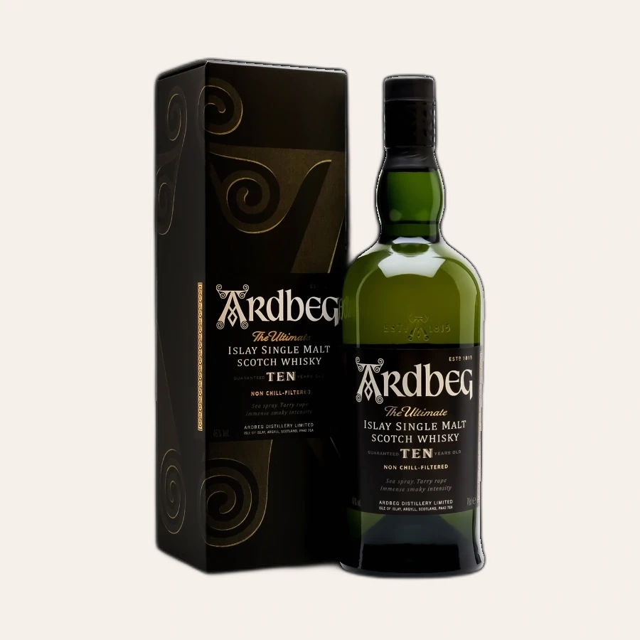 Rượu Whisky Ardbeg 10 Year Old 700ml