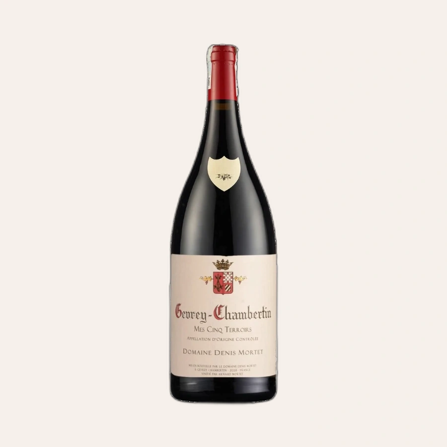 Rượu Vang Đỏ Pháp Denis Mortet Gevrey Chambertin Mes Cinq Terroirs Magnum 3L